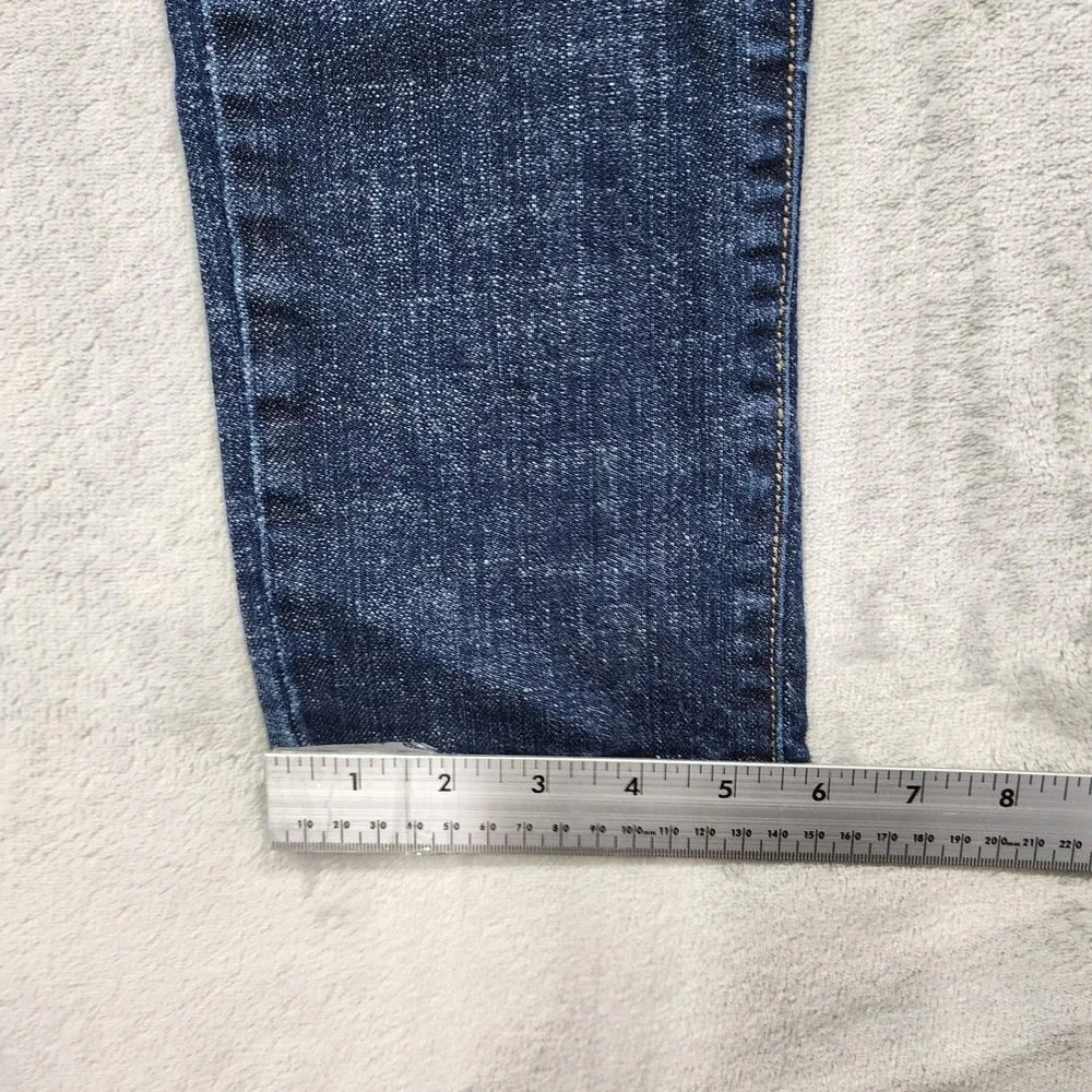 Old Navy Jeans‎ Womens 6 Blue The Sweetheart Mid Rise Skinny Stretch Denim